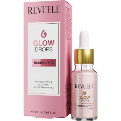 GLOW DROPS- ROSE QUARTZ- HIGHLIGHTING & ALL-OVER GLOW ENHANCING - Серум 20ml