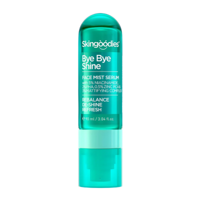 FACE MIST SERUM- BYE BYE SHINE-REBALANCE DE-SHINE REFRESH-with 5%  NIACINAMID, 2% PHA, 0.5%ZINC PCA & 3% MATTIFYING COMPLEX
