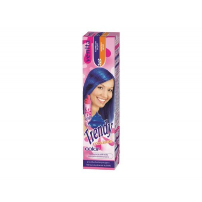 Trendy Hair Colouring Mousse Semi Permanent 39 Cosmic Blue Ammonia Free & Oxidants Free