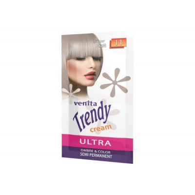 Trendy Cream Ultra 11 Silver Dust Полу Постојана Крем Боја 11сребрена