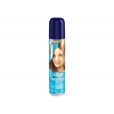 1 Day Metallic Coloruring Hair Spray M3 Metallic Blue Металик Сина