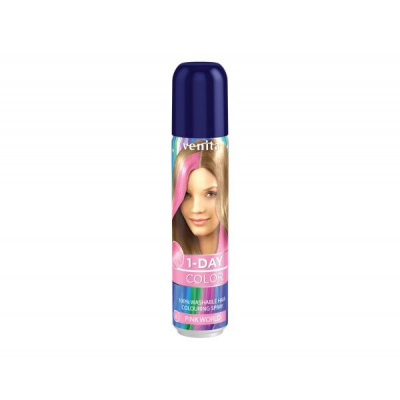 1-Day Coloruring Hair Spray 8 Pink World Розева Нијанса