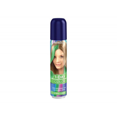 1-Day Coloruring Hair Spray 3 Spring Green Зелена Нијанса