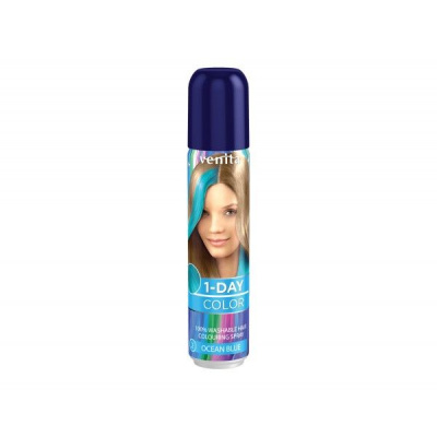 1-Day Coloruring Hair Spray 2 Ocean Blue Светло Сина Нијанса