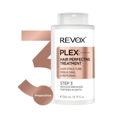 Plex Hair Perfecting Treatment. Step 3