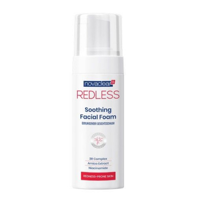 NOVACLEAR REDLESS SOOTHING FACIAL FOAM - ПЕНА ЗА ЧИСТЕЊЕ СО 3R COMPLEX