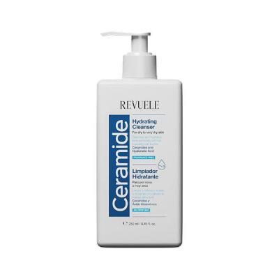 REVUELE CERAMIDE HYDRATING CLEANSER-for DRY to VERY DRY SKIN-FACE & BODY - Нежен, не пенлив чистач на сува до многу сува кожа