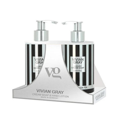 VIVIAN GRAY - LEMON & GREEN TEA-CREAM SOAP & HAND LOTION 250 + 250ml