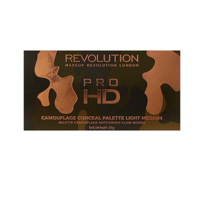 Makeup Revolution Ultra Pro HD Camouflage Palette - Light Medium