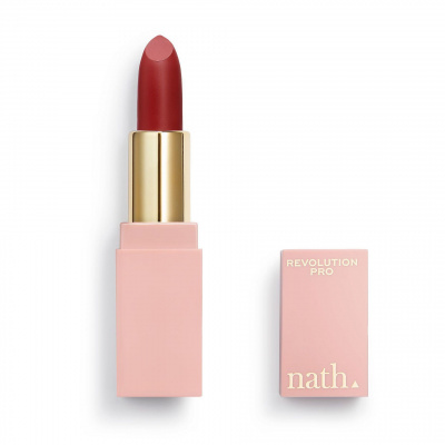 Makeup Revolution Pro Nath Matte Lipstick - Cherry 3.2g