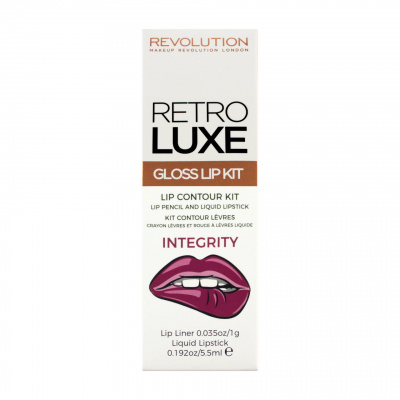 Makeup Revolution Retro Lux Gloss Lip Kit - Integrity
