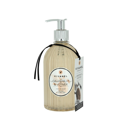 VIVANEL Grapefruit & Vetiver Cream Soap 350ml