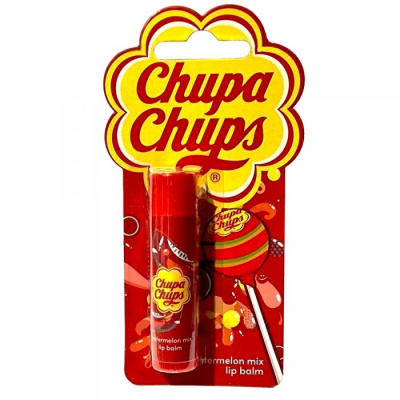 CHUPA-CHUPS-WATERMELON-LIP BALM- БАЛЗАМ за УСНИ 4g