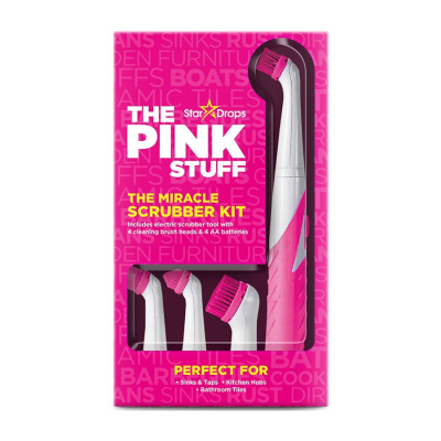 The Pink Stuff Sonic Scrubber KIT - Електрична алатка за чистење