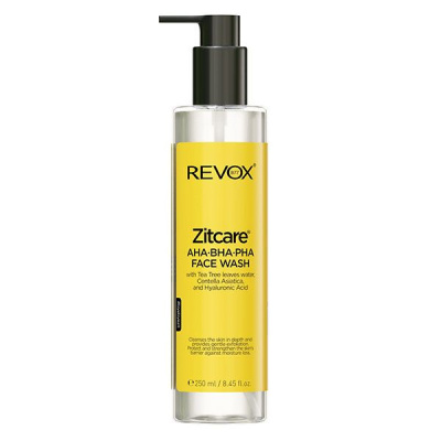 REVOX ZITCARE-AHA-BHA-PHA-FACE WASH-ГЕЛ-ПЕНА ЗА МИЕЊЕ ЛИЦЕ