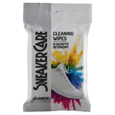 SNEAKER CARE CLEANING WIPES - Шамивчиња за чистење чевли 1 пакување -12 парчиња