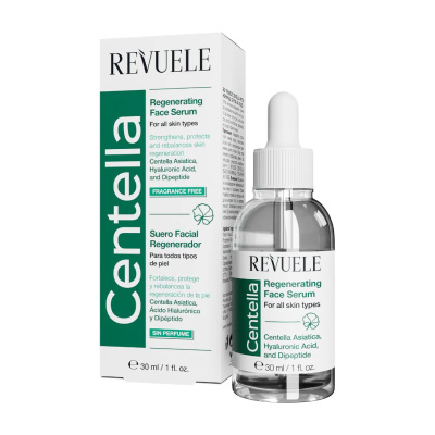 REVUELE CENTELLA - REGENERATING FACE SERUM - Серум за лице 40ml
